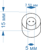 Коннектор Т-образный SignImpress Т NH10 2pin