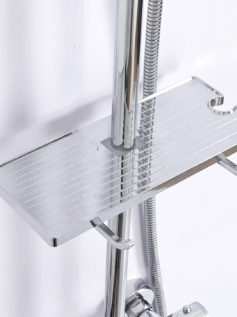 Душевая стойка WeltWasser WW TS 5280 (10000001732) настенная цвет хром с термостатом