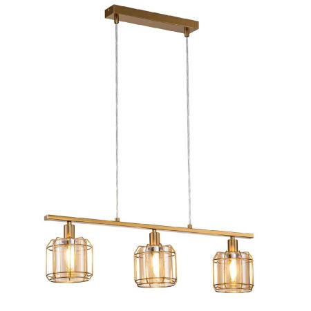 Светильник подвесной Escada Midland (Мидланд) 10188/3S Brass