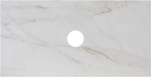 Столешница Allen Brau Reality 1.32024.M 91х46 накладная цвет белый - фото 2