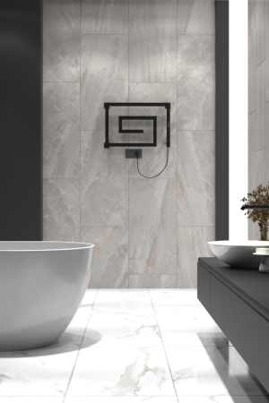 Полотенцесушитель электрический Indigo Lira DGL40-60BRRt 60х40 черный