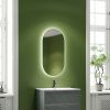 Зеркало с подсветкой Sancos Oval OV55C 60х90 подвесное