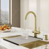 Смеситель для кухни IDDIS Pure PURMGFJi05 на мойку золото