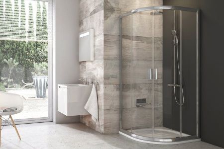 Душевой уголок Ravak Blix 3B240C00Z1 80х80 стекло прозрачное профиль хром без поддона