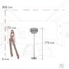 Торшер Loft It Boucle 10438F