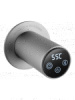 Полотенцесушитель электрический Wonzon & Woghand Hamburg WW-AL314-BR 45х65 никель