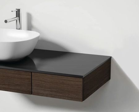 Тумба под раковину Vitra Origin 65674 90х50 подвесная цвет коричневый