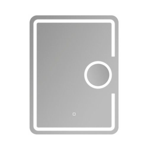 Зеркало с подсветкой Haiba HB661 60х80 цвет серебристый - фото 2