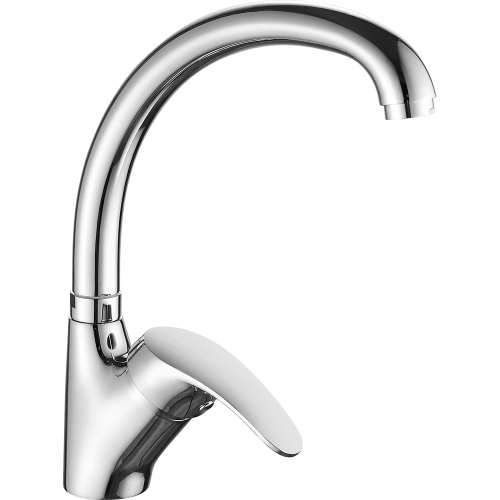 Смеситель для кухни Fashun A4106 на мойку хром - фото 2