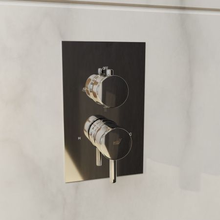 Душевая система RGW Shower Panels (Шоувер панелс) 50140801-01 встраиваемая в стену цвет хром