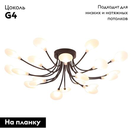 Люстра потолочная Arte Lamp Guimet (Гуимет) A7423PL-20BK