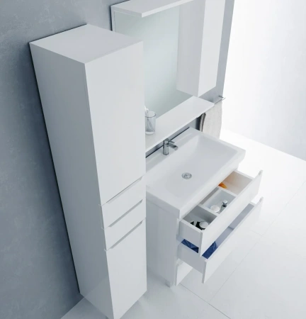 Тумба под раковину 1MarKa Кода У57593 80х50 цвет белый