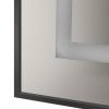 Зеркало с подсветкой BelBagno Kraft SPC-KRAFT-500-800-SENS-NERO 50х80 подвесное