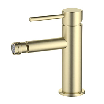 Смеситель Aquatek Европа AQ1318BG на биде золото без термостата