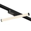 Трековый однофазный светильник Denkirs Strom (Стром) DK6438-BK