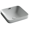 Раковина из сантехнического фарфора Ceramica Nova ELEMENT CN6077 44х44 встраиваемая цвет белый без отверстий под смеситель