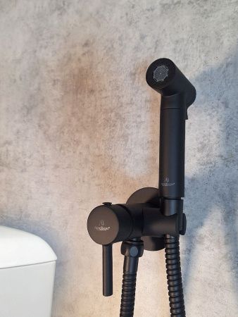 Гигиенический душ со смесителем AltroBagno Modern AltroBagnoModern060119MB черный