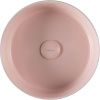 Раковина керамическая Allen Brau Fantasy 4.11032.SM 40х40 накладная цвет розовый без отверстий под смеситель