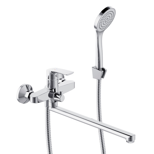 Смеситель для ванны и душа Damixa Eclipse 2.0 489500000 настенный хром без термостата