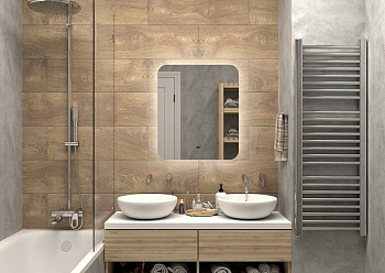 Зеркало в ванную Art&Max RAVENNA AM-Rav-600-700-DS-F 60х70