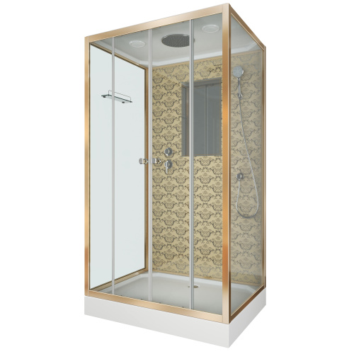 Душевая кабина Niagara Luxe 7772QG 120х90 прямоугольная