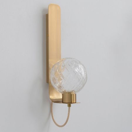 Бра Crystal Lux Bella (Белла) BELLA AP1 BRASS