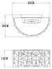 Светильник настенный Arte Lamp Galatea (Галатеа) A1222AP-2CC