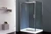 Душевой уголок Royal Bath RB9012B RB9012B-L 120х90 стекло прозрачное профиль хром без поддона