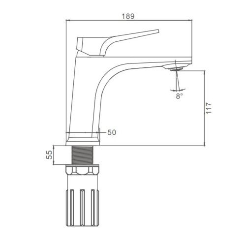Смеситель ProHanss P62.10.09 на раковину графит - фото 3
