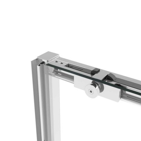 Душевая дверь Vincea Slim Soft VDS-1SS100CL 100х200 стекло прозрачное профиль хром