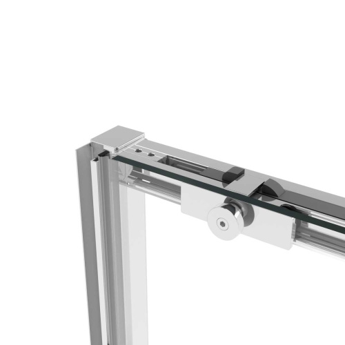 Душевая дверь Vincea Slim Soft VDS-1SS150CL 150х200 стекло прозрачное профиль хром глянцевый - фото 5