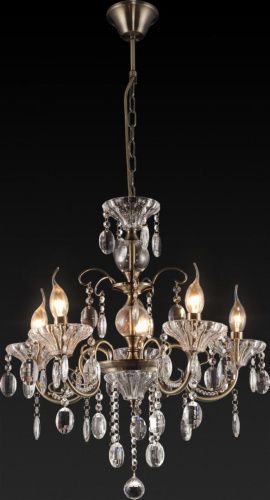 Люстра подвесная Toplight Yolanda Bronze (Ыоланда Бронзе) TL7210D-05AB - фото 2