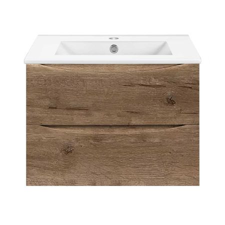 Тумба под раковину Vincea Mia Slim VMC-2MC700S1VO 70х40 подвесная цвет коричневый
