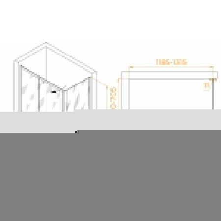 Душевой уголок RGW Passage 41084417-011 120х70 стекло прозрачное профиль хром без поддона