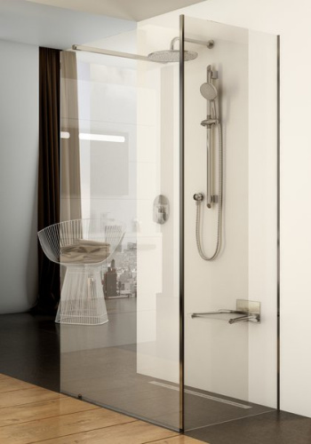Душевой уголок Ravak Walk-In GW1CG7C00Z1 120x200 стекло прозрачное профиль хром без поддона - фото 4