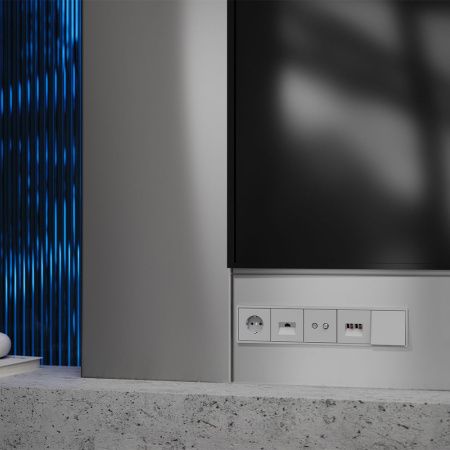 Накладка для розетки телевизионной оконечной TV+SAT VOLTUM S70 VLS001616