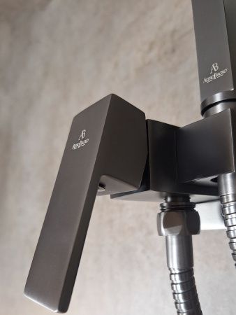 Гигиенический душ со смесителем AltroBagno BM AltroBagnoBM060121GM оружейная сталь