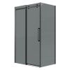 Душевой уголок Grossman Classic 120.K33.04.1590.21.10 150х90 стекло тонированное профиль черный без поддона