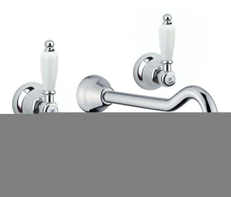 Смеситель для раковины Fiore 02ZZ0636 настенный бронза