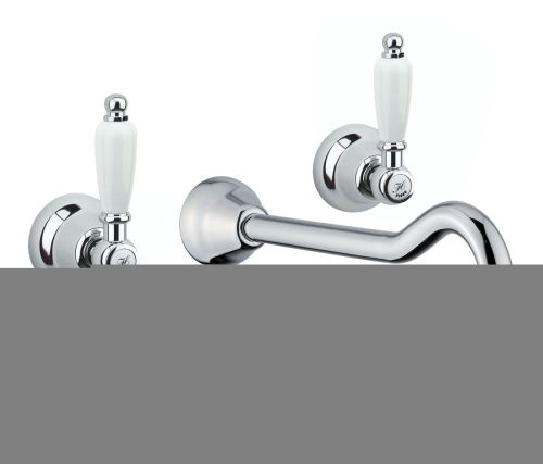 Смеситель для раковины Fiore 02ZZ0636 настенный бронза - фото 2