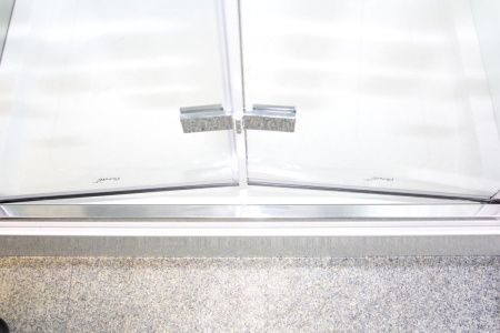 Душевая дверь Cerutti SPA BELLA D101T 100х195 стекло прозрачное профиль хром