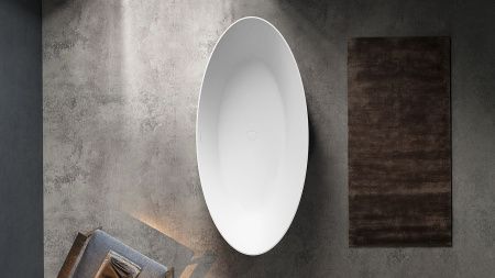 Ванна акриловая Zenon Elipse 4000.000.000.000.39660 180х80 отдельностоящая овальная