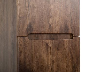 Шкаф-пенал BelBagno Etna ETNA-1500-2A-SC-RW-P-L 40х150 подвесной цвет коричневый