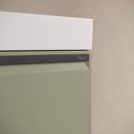 Тумба под раковину Aqwella Y PUR0108SH 80х50 подвесная цвет зеленый