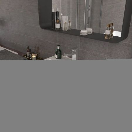 Раковина из искусственного камня Uperwood Top 291021039 60х60 над стиральной машиной цвет белый