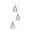 Светильник подвесной Delight Collection Stilla (Стилла) MD24001004-3A chrome/clear