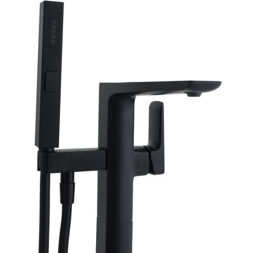 Смеситель для ванны и душа Allen Brau Infinity 5.21009-31 напольный черный - фото 3