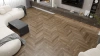 SPC ламинат Alpine Floor Chervon Alpine ECO 18-5 MC Макадамия Chevron толщина 0.5 см 43 класс 600х127