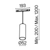 Трековый светильник Maytoni Technical Focus LED (Фокус) TR041-2-12W4K-B