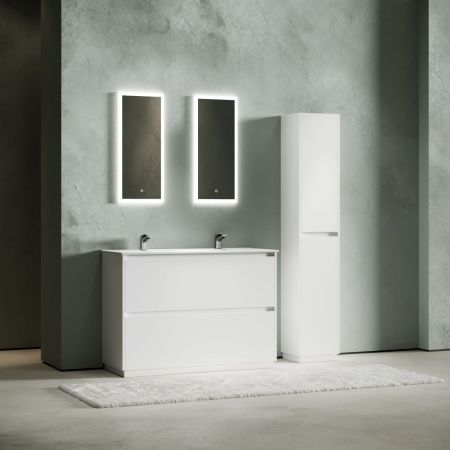 Тумба под раковину Sancos Libra Floor LB120F-2W 120х50 напольная цвет белый